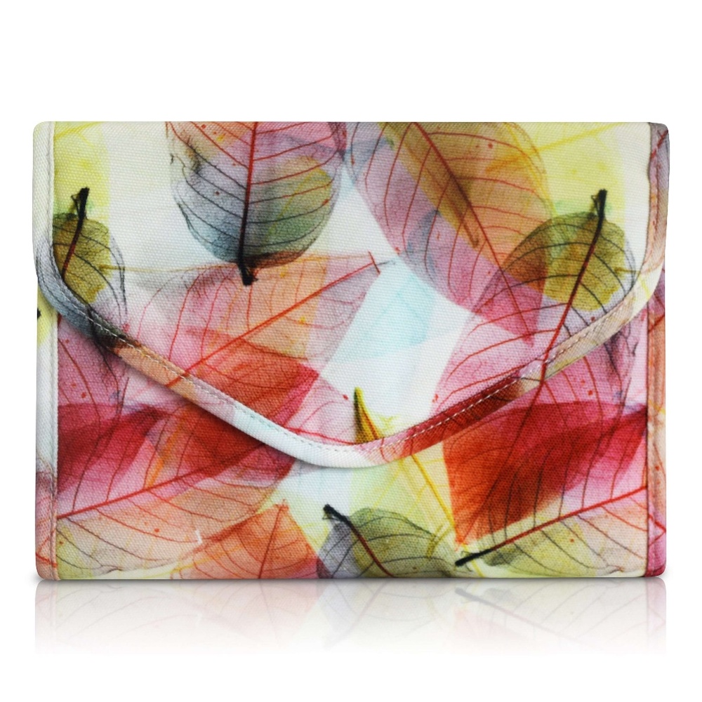 🌴 Travel Jewelry Organizer Case Bag (Multi-color leaves) by Brelox